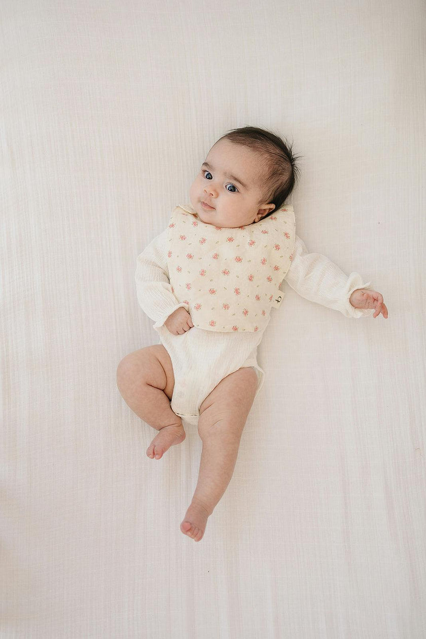 Signature Cotton Print Bib
