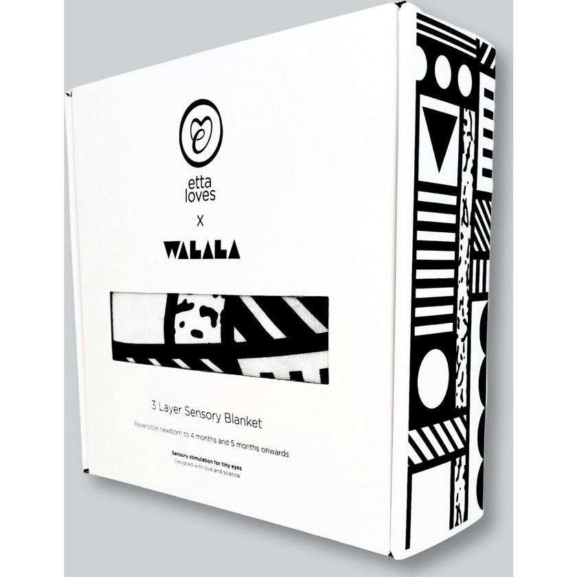 Etta Loves x Walala Studio Reversible Muslin Blanket