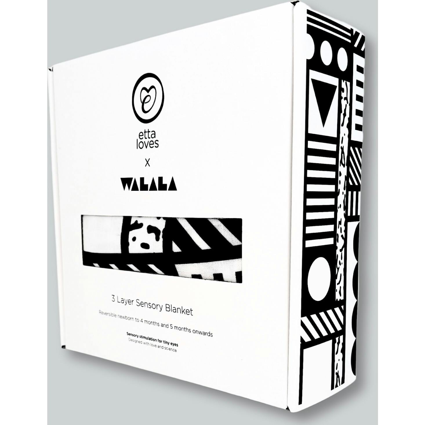 Etta Loves x Walala Studio Reversible Muslin Blanket