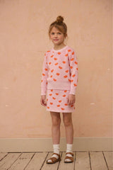 Love Hearts Skirt | Rose