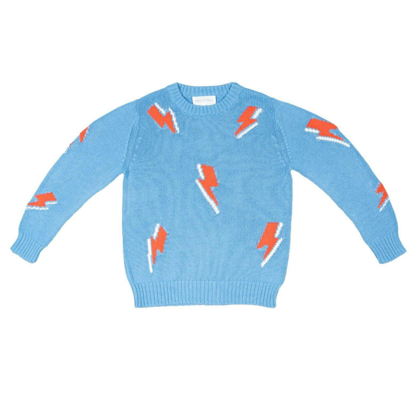 Bolt Storm Jumper | Azure