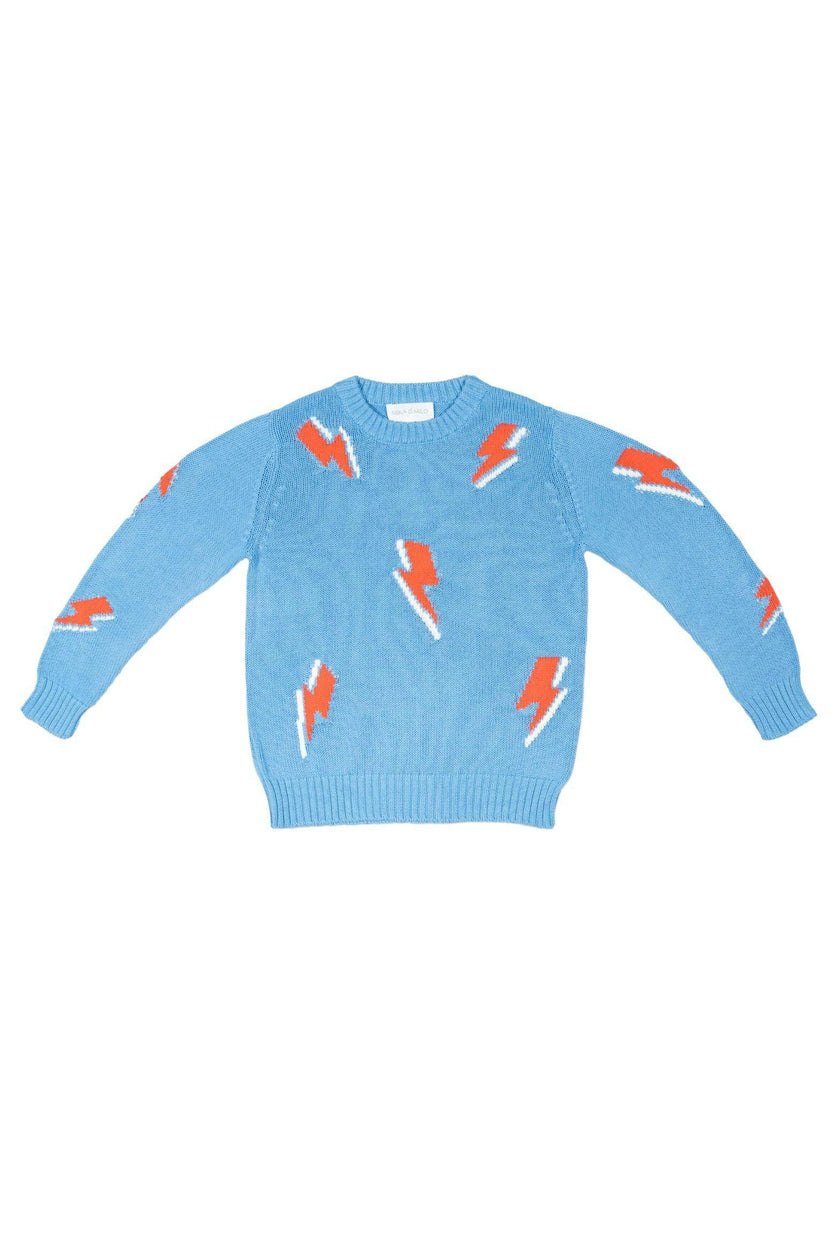 Bolt Storm Jumper | Azure