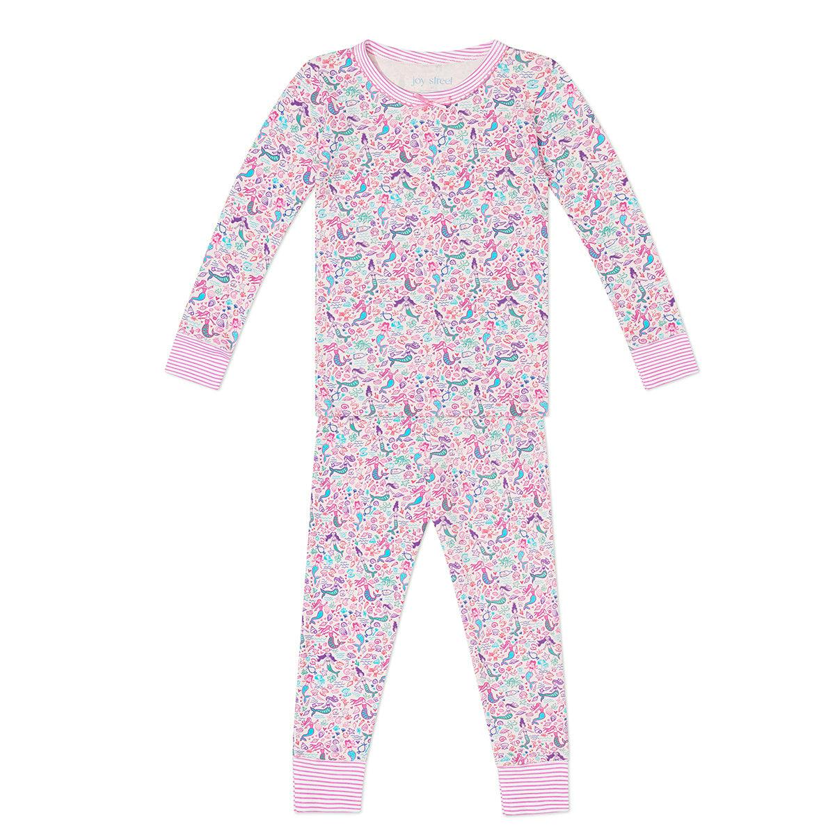Mermaids Two Piece Kids Pajamas