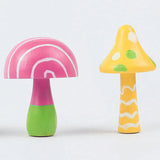 JOS: Paint Your Own Wooden Mushrooms