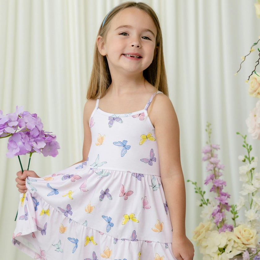 butterfly tank dress
