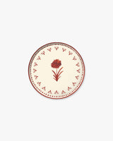Camille Hors d’Oeuvres Plate Set in Cranberry
