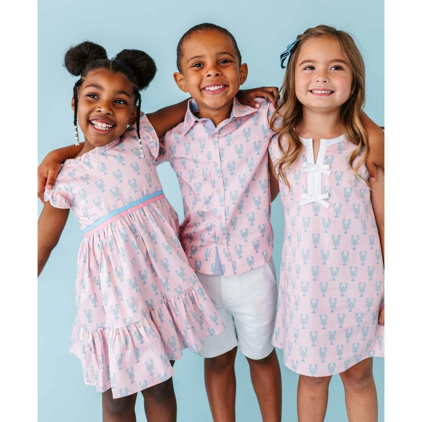 Pastel Pincers Shirt in Short Sleeves