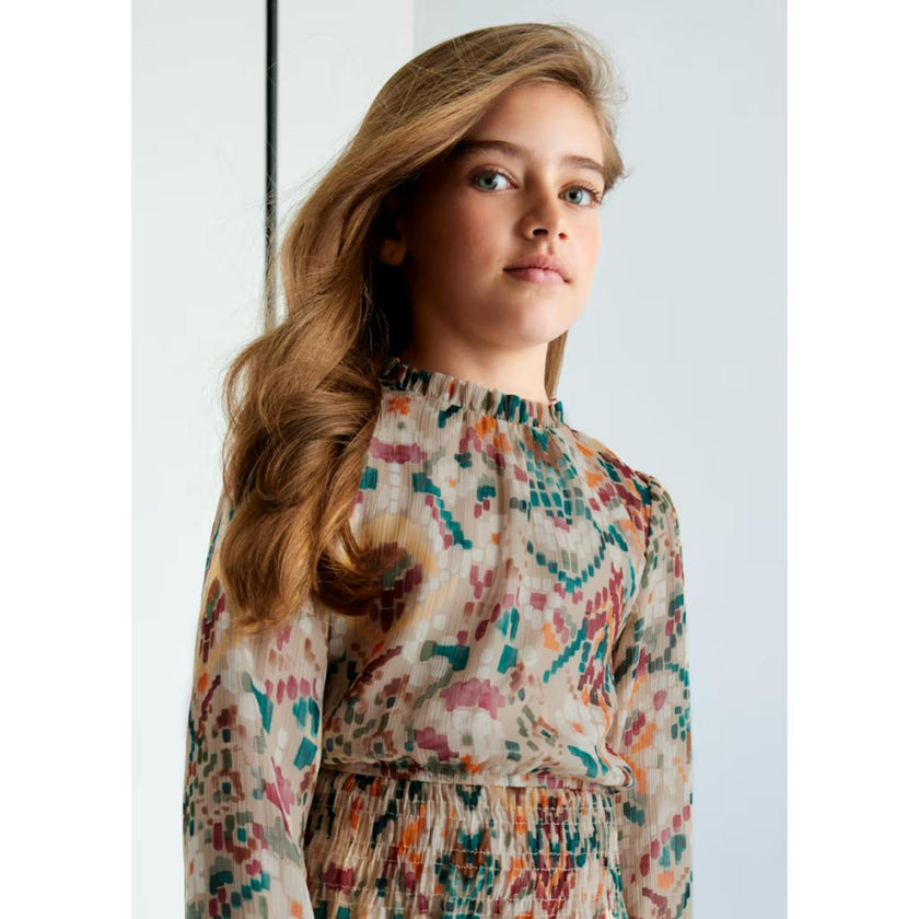 Girl Print Dress