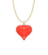 CHERRY POP HEART NECKLACE