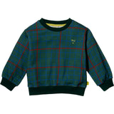 Recycled Cotton Grid Baby Sweatshirt