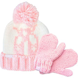 Ballet Slippers Bobble Hat/Mittens Bundle