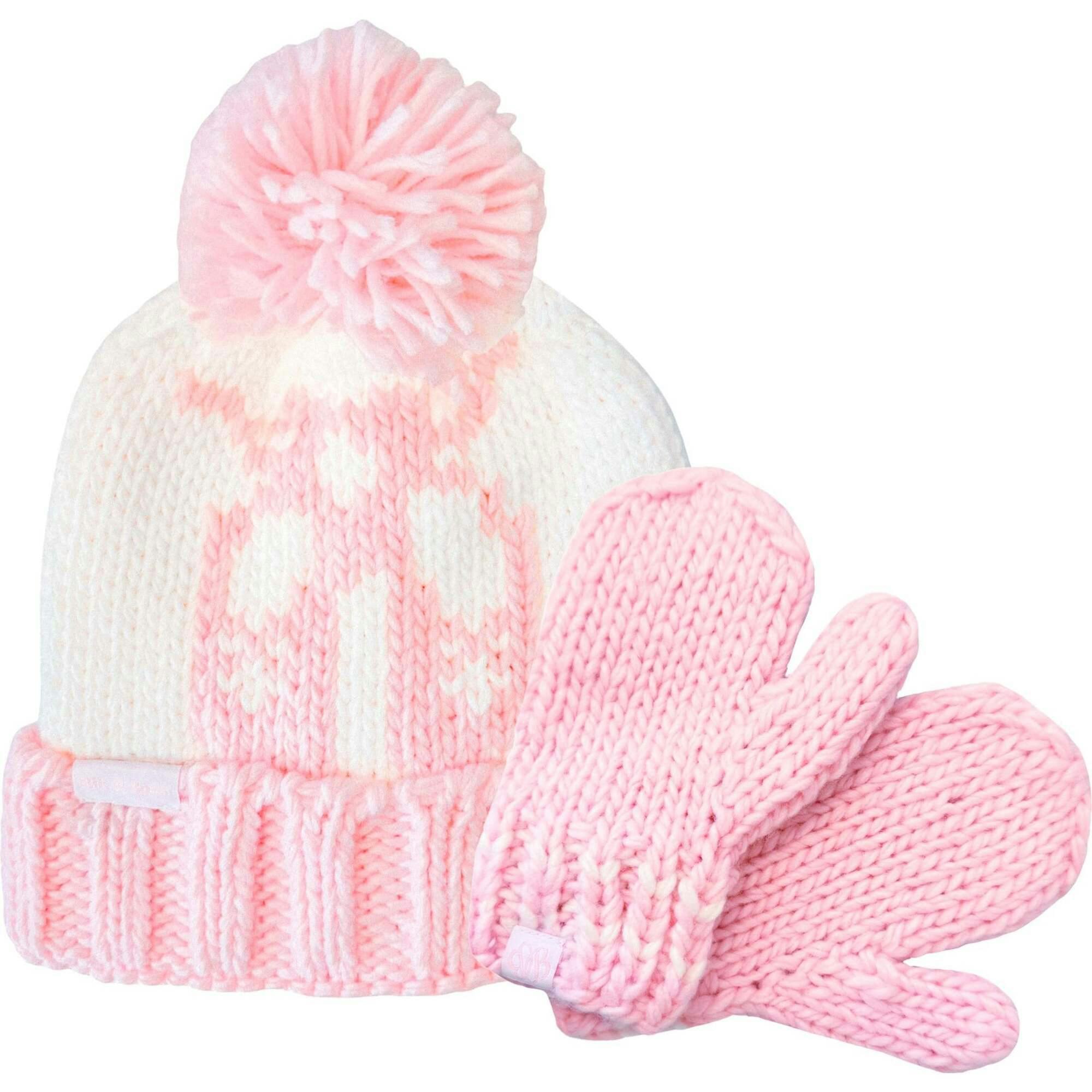 Ballet Slippers Bobble Hat/Mittens Bundle