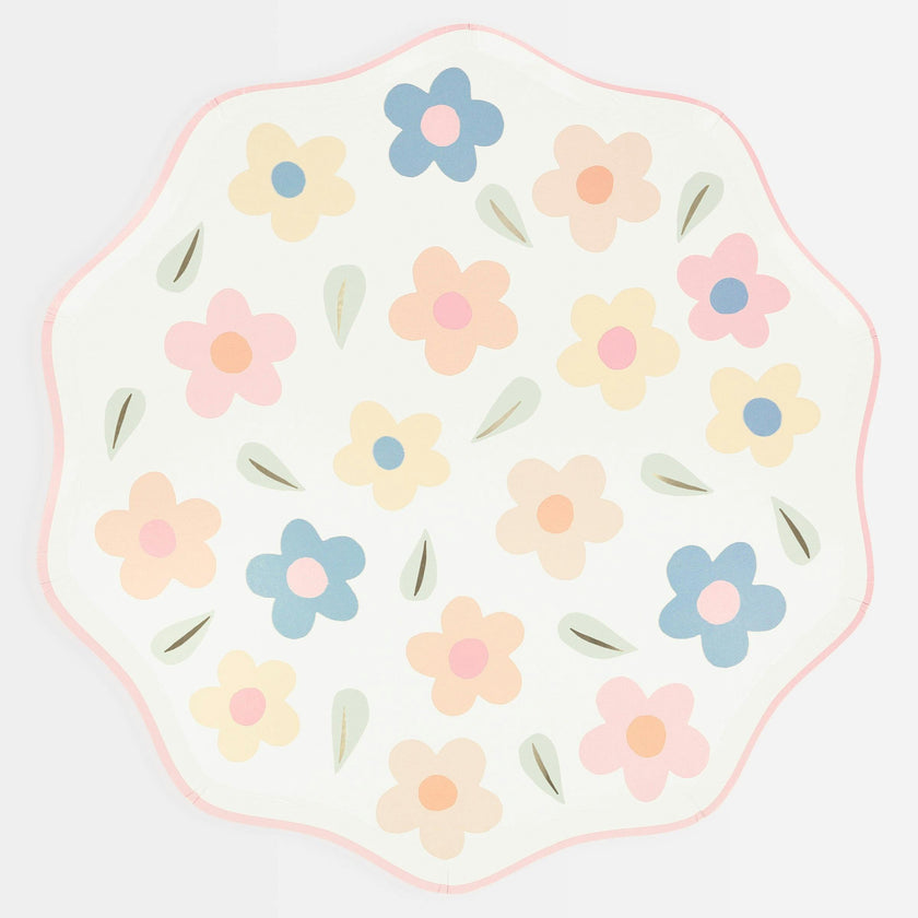 Happy Flowers Dinner Plates