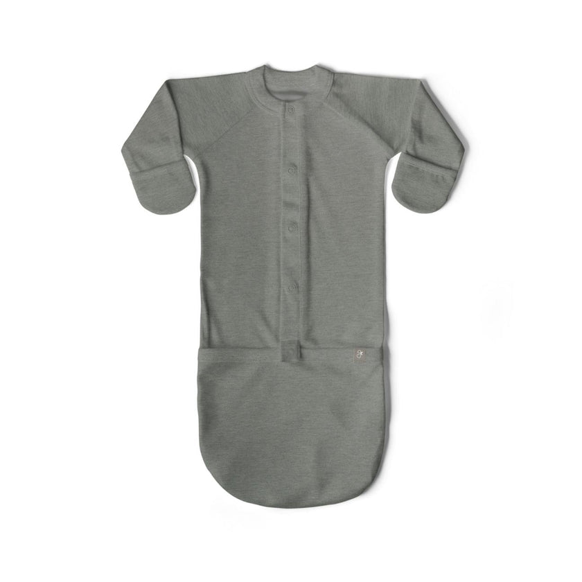 24 HOUR CONVERTIBLE GOWN | BOULDER — Bamboo Organic Cotton Blend, Preemie–6M