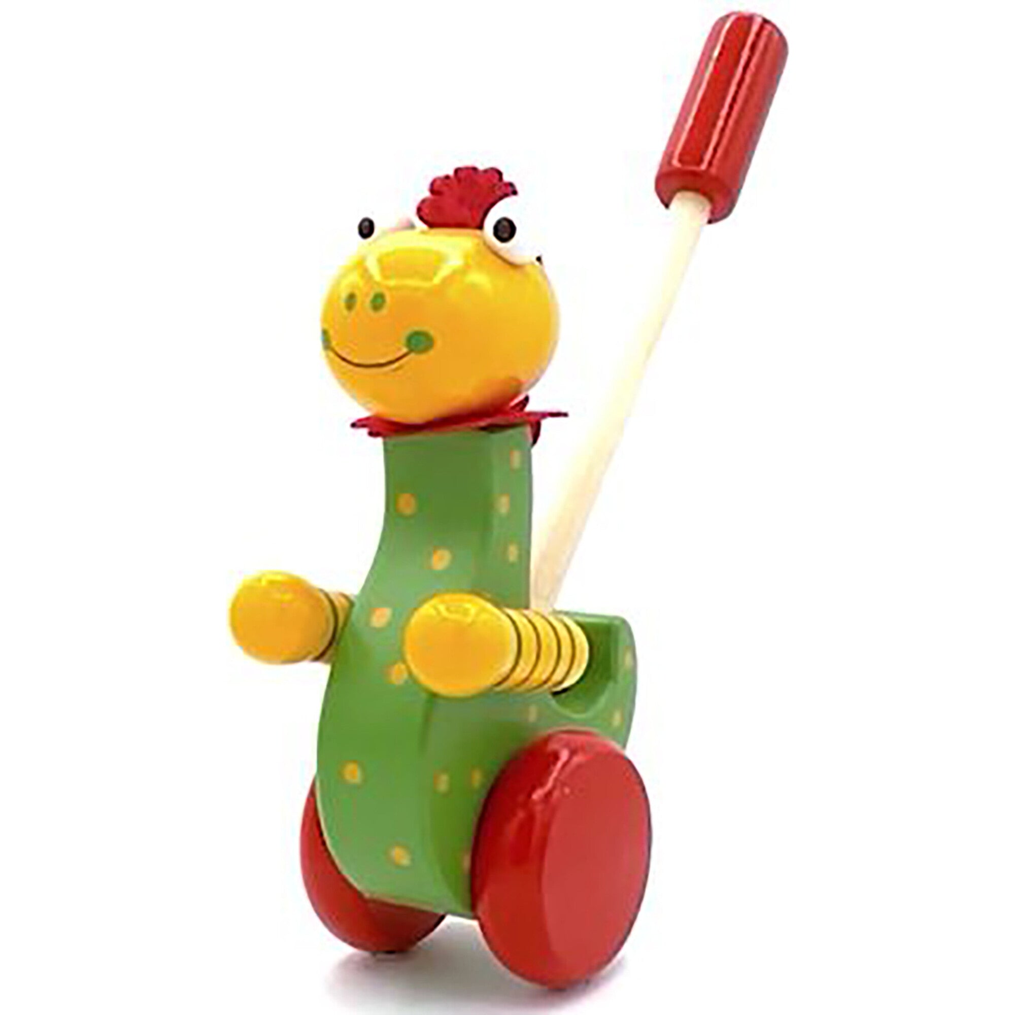 Orange Tree Toys: Push Along: - Wooden Toy