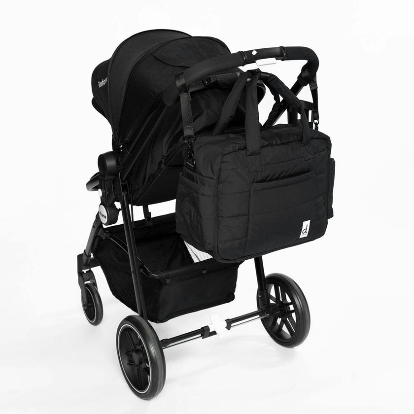 Diaper Bag With Changing Mat Black