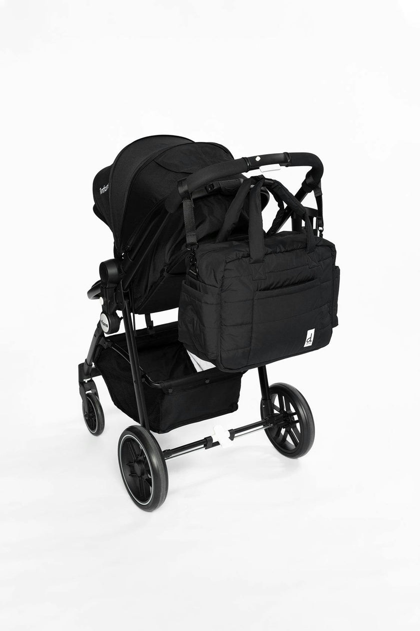 Diaper Bag With Changing Mat Black