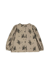 Lilly Shirt Camel & Black
