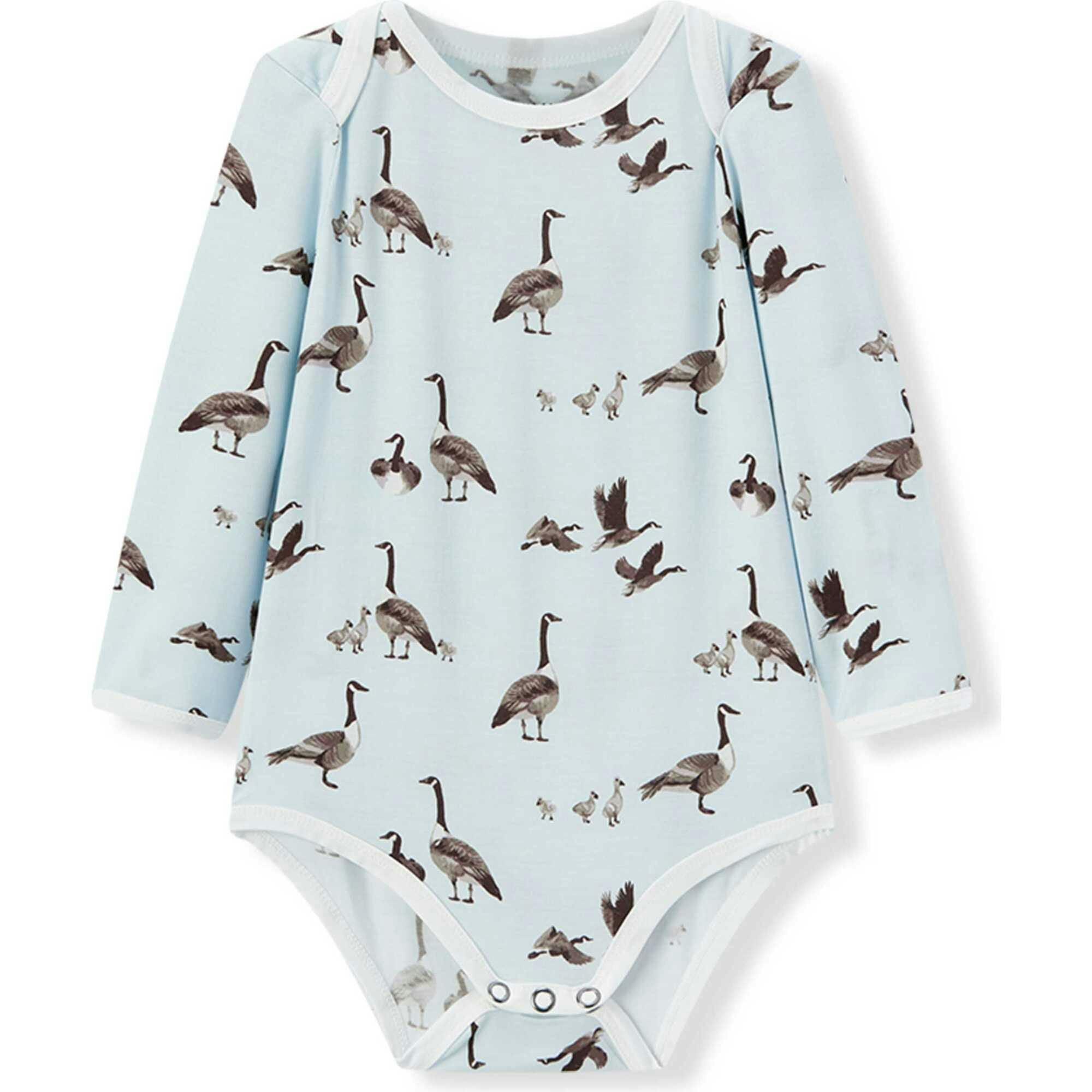 Goose Luxe Stretch Long Sleeve One Piece