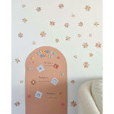 Peel & Stick Fabric Wall Stickers - Flowers