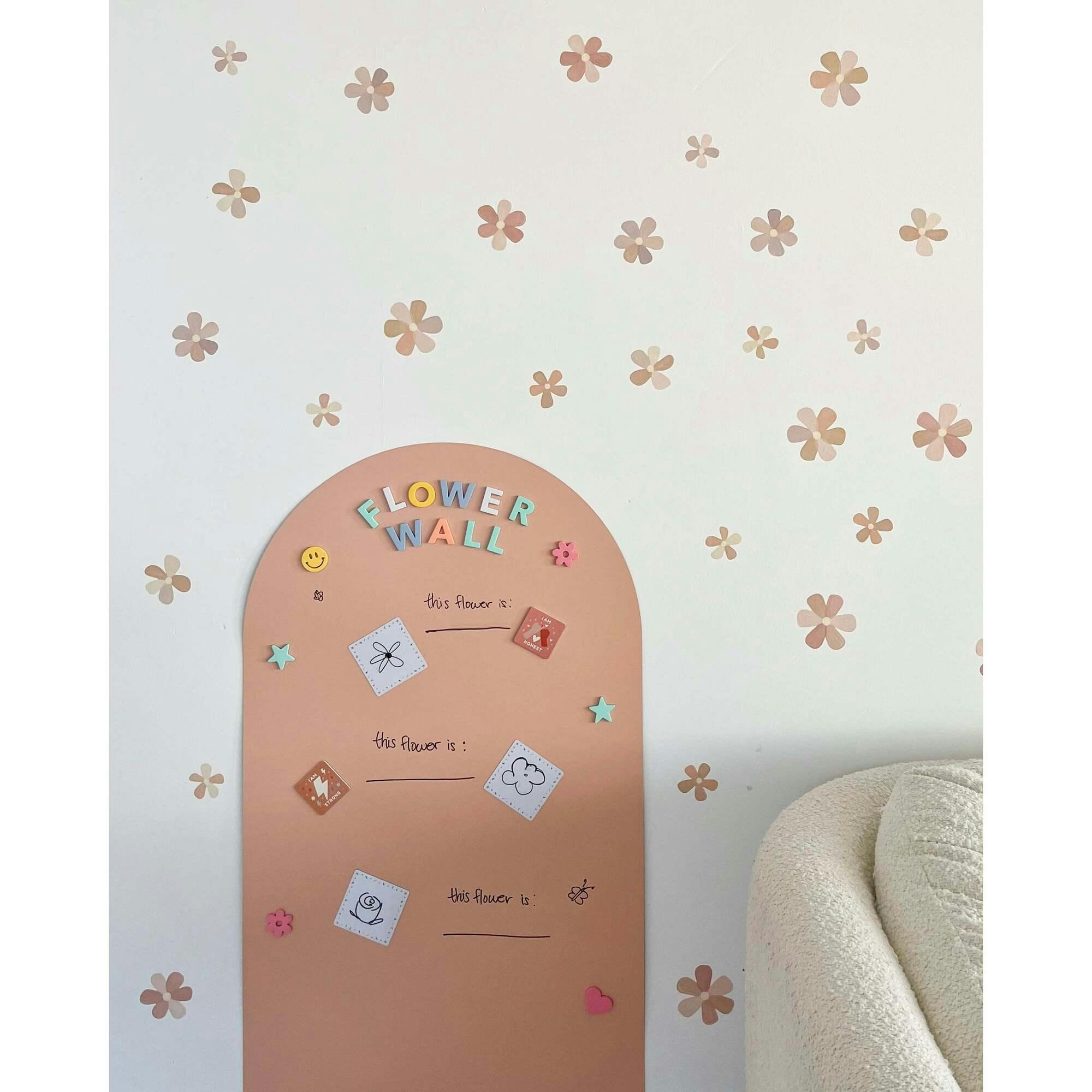 Peel & Stick Fabric Wall Stickers - Flowers
