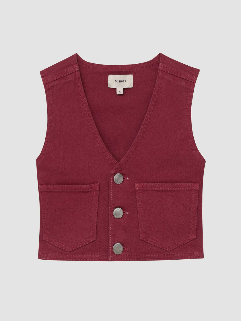 Zizi Vest | Crimson