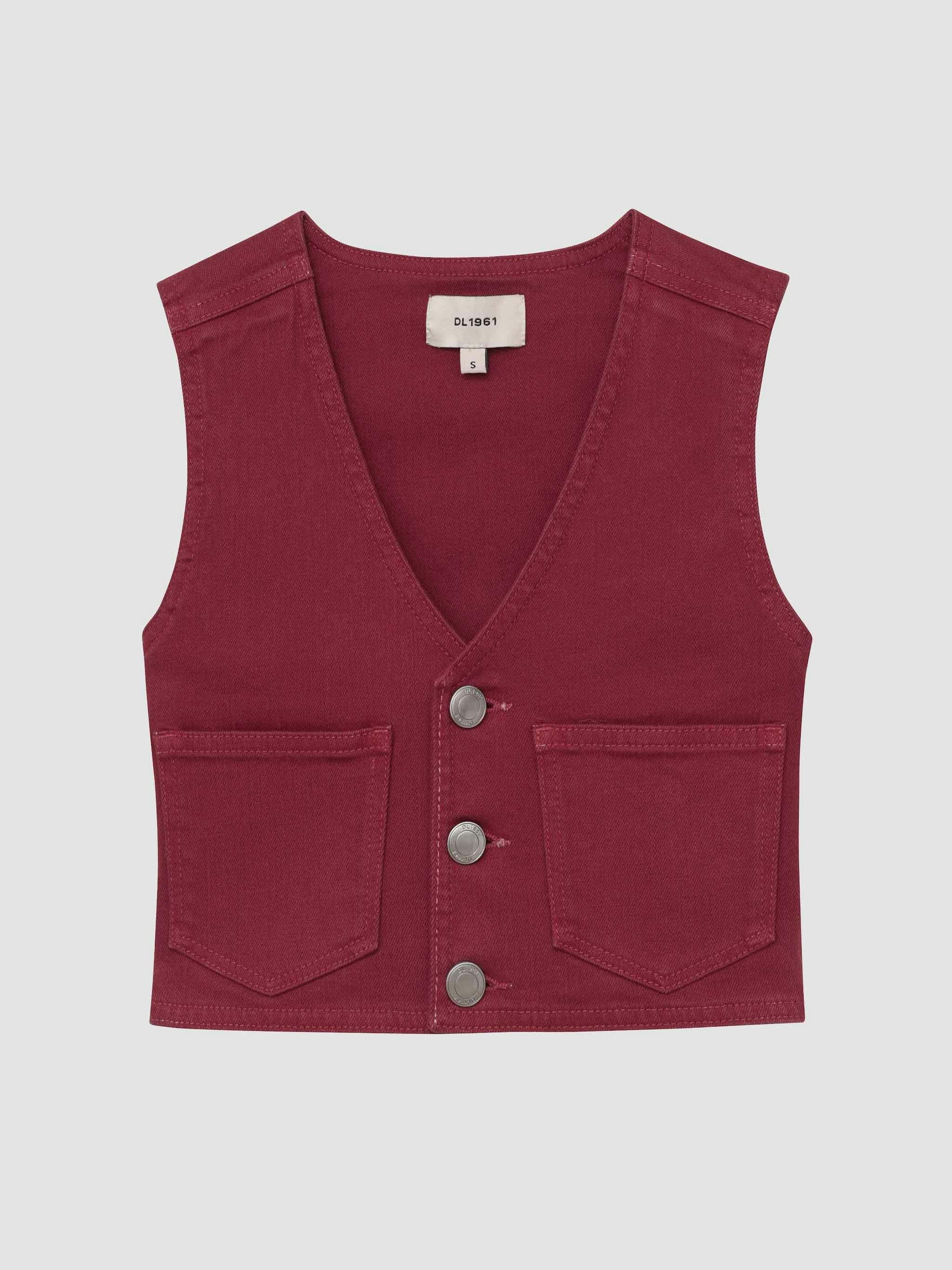 Zizi Vest | Crimson