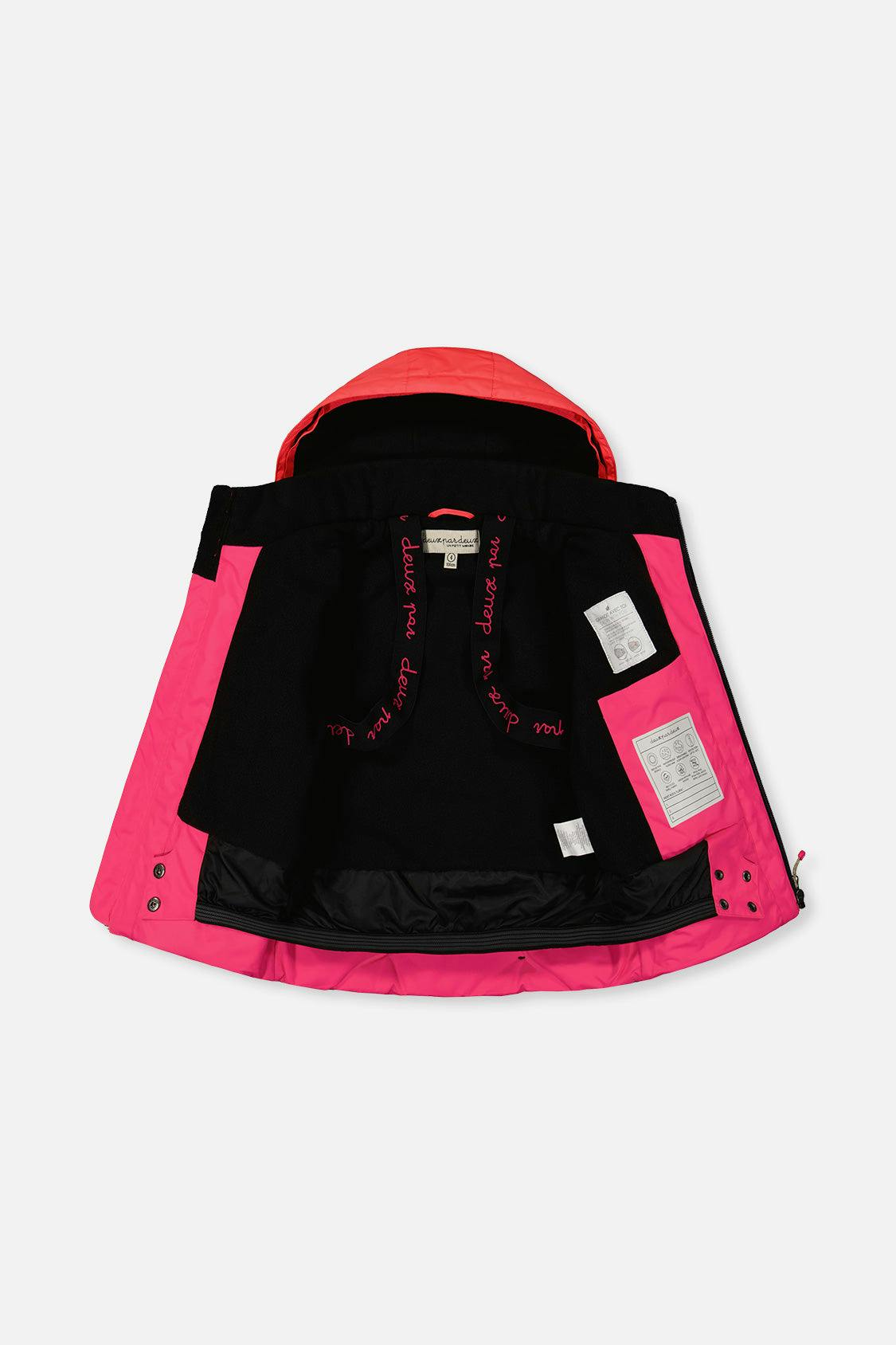 Two Piece Play Snowsuit Bright Pink