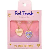 BFF Heart Locket Necklace Set