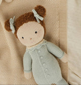 Baby Emily doll light blue - 11"