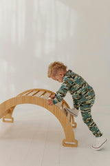 Boys Raglan Sweatshirt in Camouflage