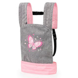 Bayer Design Dolls: Carrier Modern Design - GY,PK,Butterfly