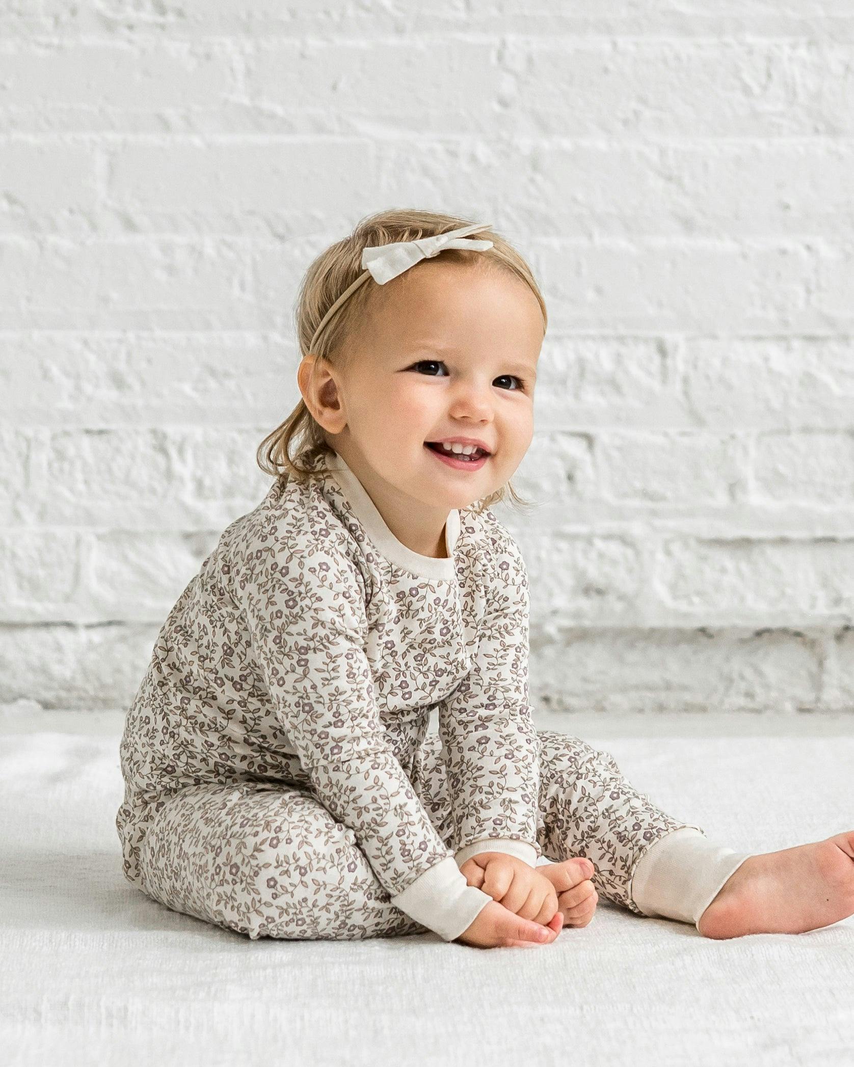 2 Piece Long Sleeve Jammie Set Summit Stripe / Denim