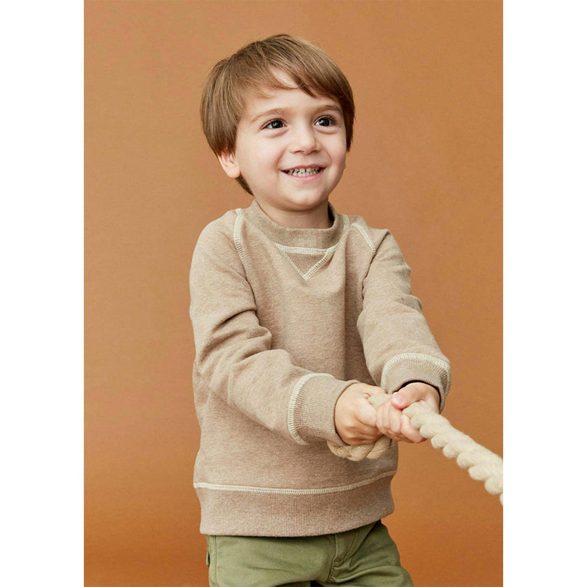 Raglan Sleeve Fleece Sweatshirt