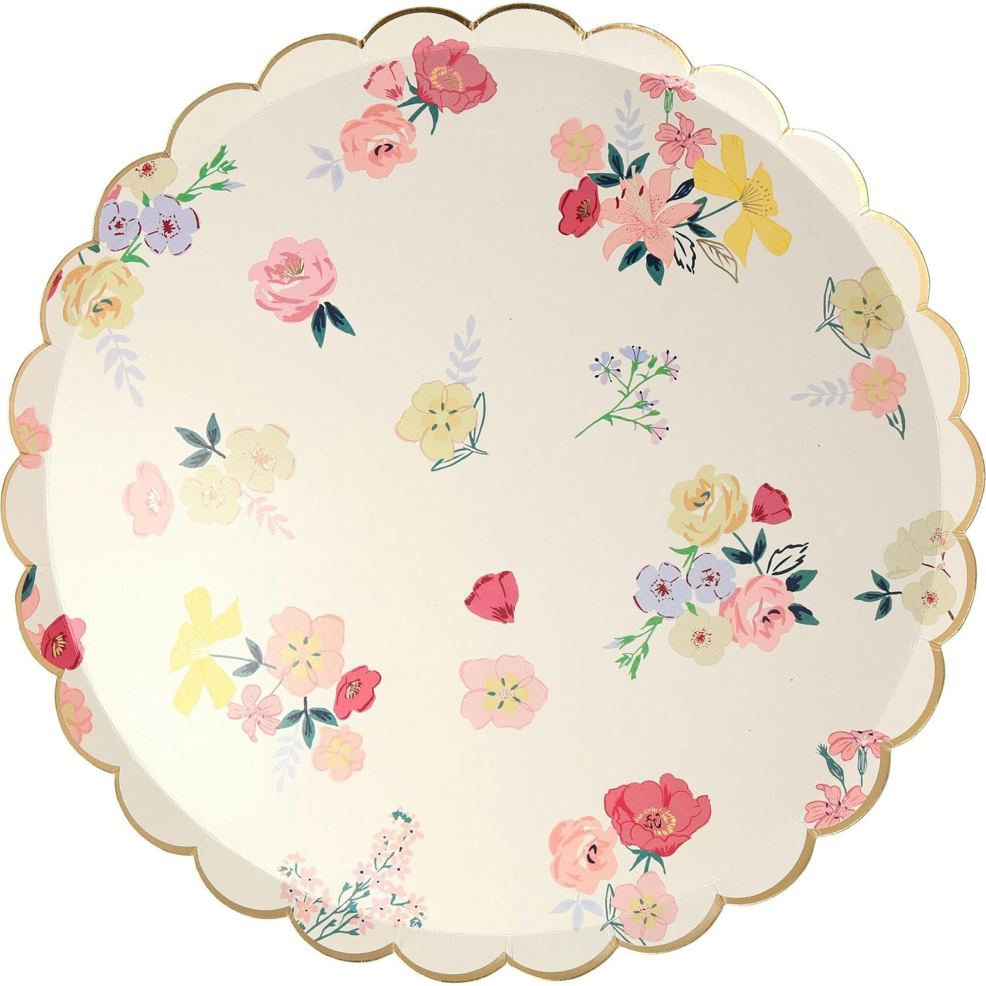English Garden Dinner Plates