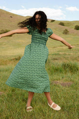 Sunday Best Dress in Pine Felicity Floral
