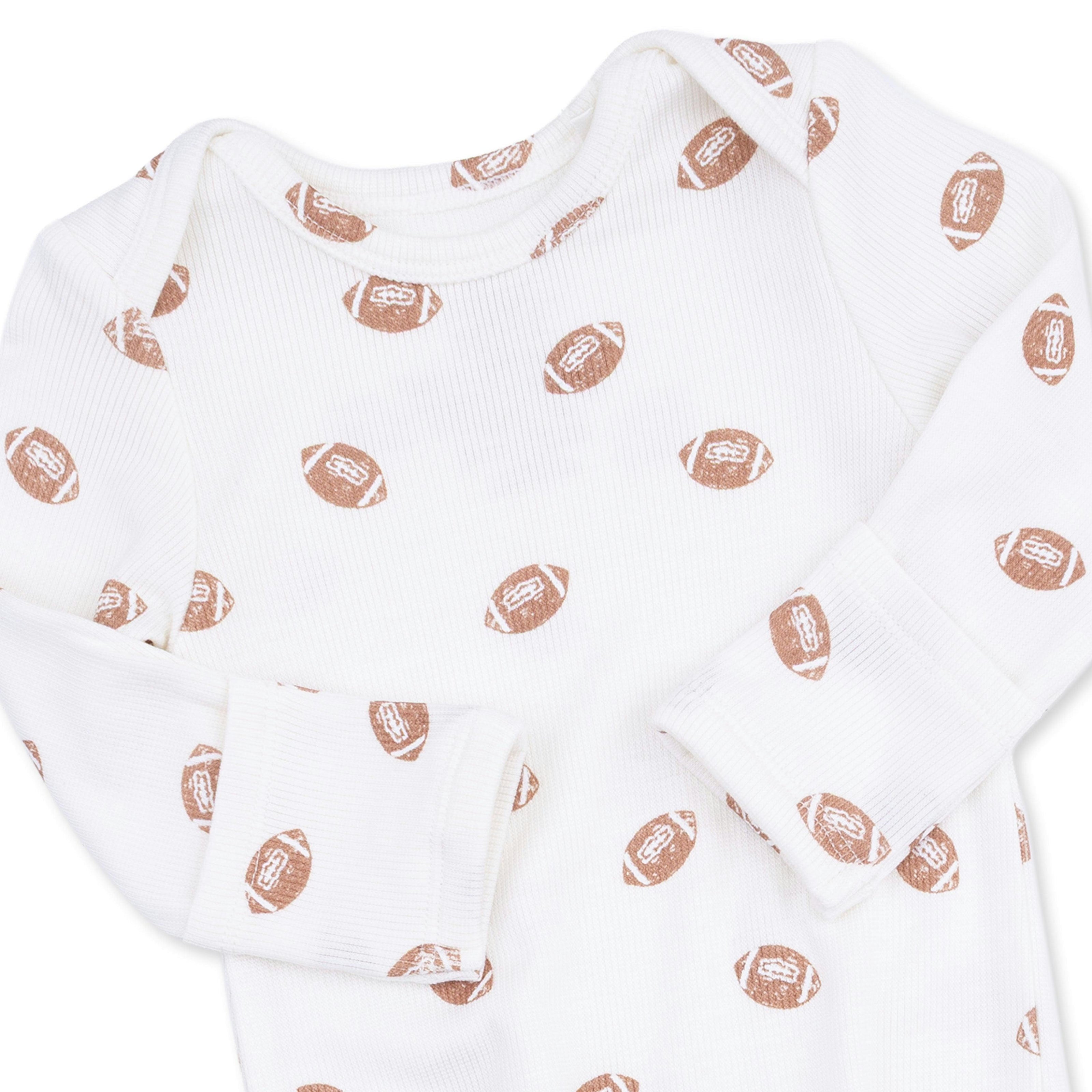 Mini Footballs - Knotted Gown and Knotted Hat
