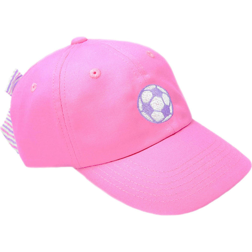 Soccer Bow Baseball Hat (Youth)