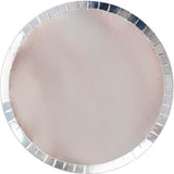 Shades Silver Dessert Plates