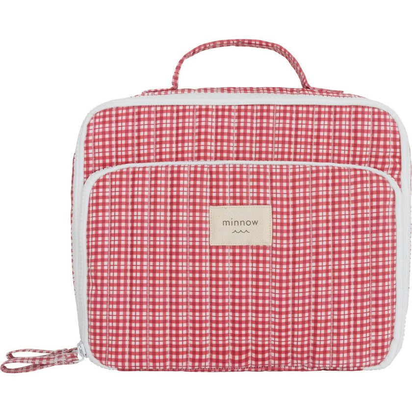 Poppy Gingham Coated Lunchbox