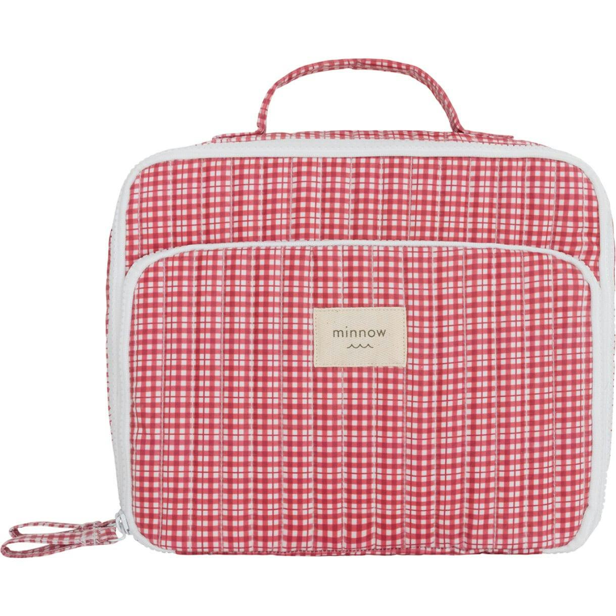 Poppy Gingham Coated Lunchbox