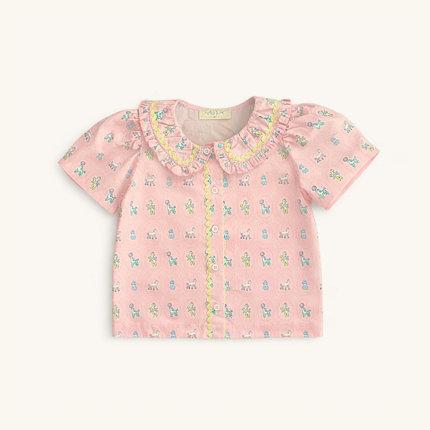 Rick Rack Blouse in Poodle