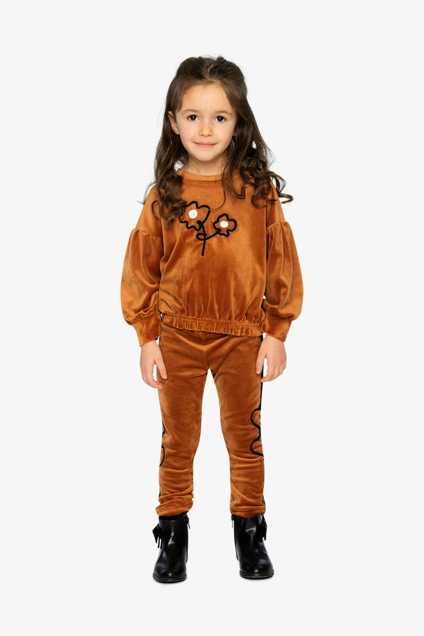 Velvet Leggings Brown