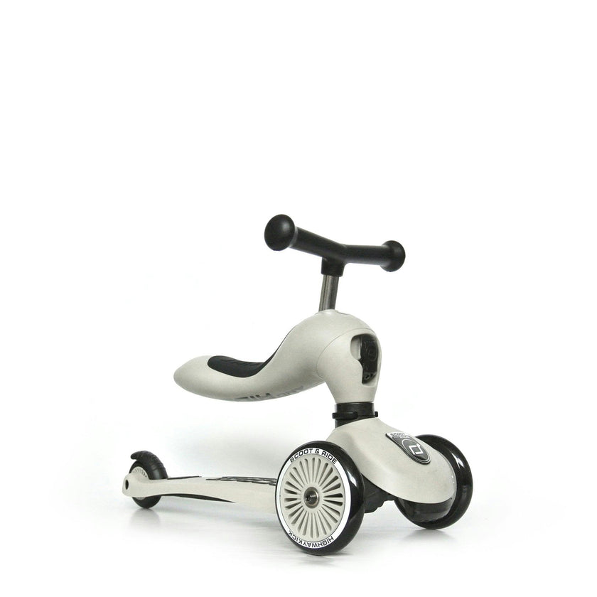Highwaykick 1 Scooter and Ride On Toy Ash
