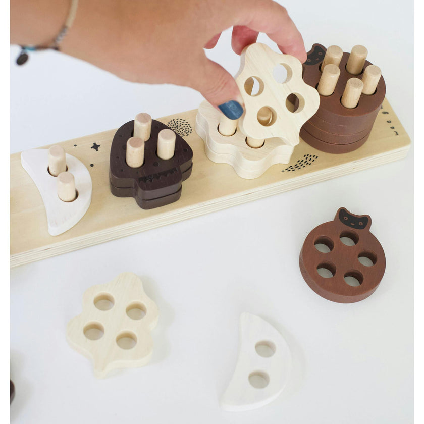 Wee Gallery Count and Stack Toy