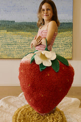 Floor Cushion Strawberry