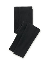 Pointelle Leggings, Jet Black