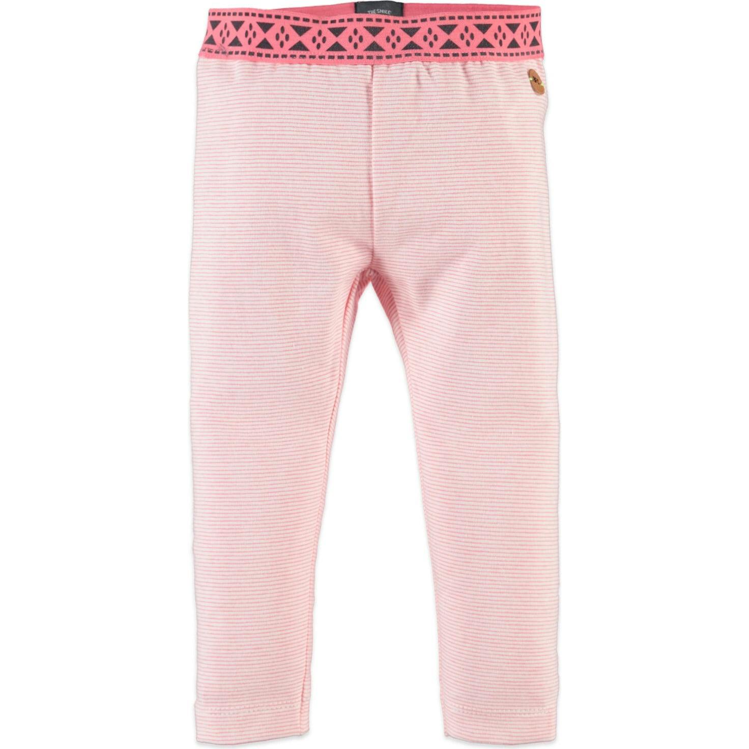 Abstract Waistband Leggings