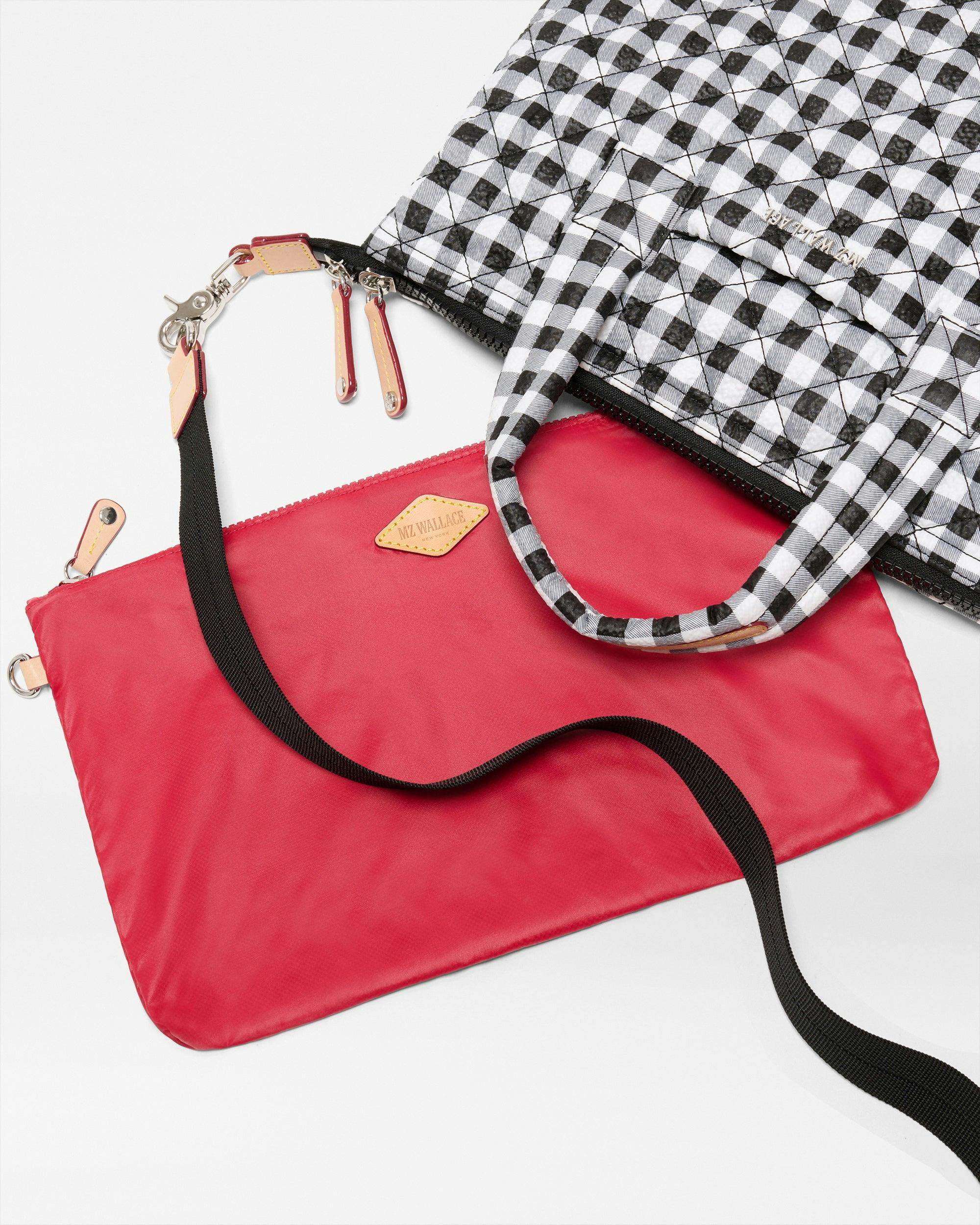Black/White Gingham Small Sutton Deluxe
