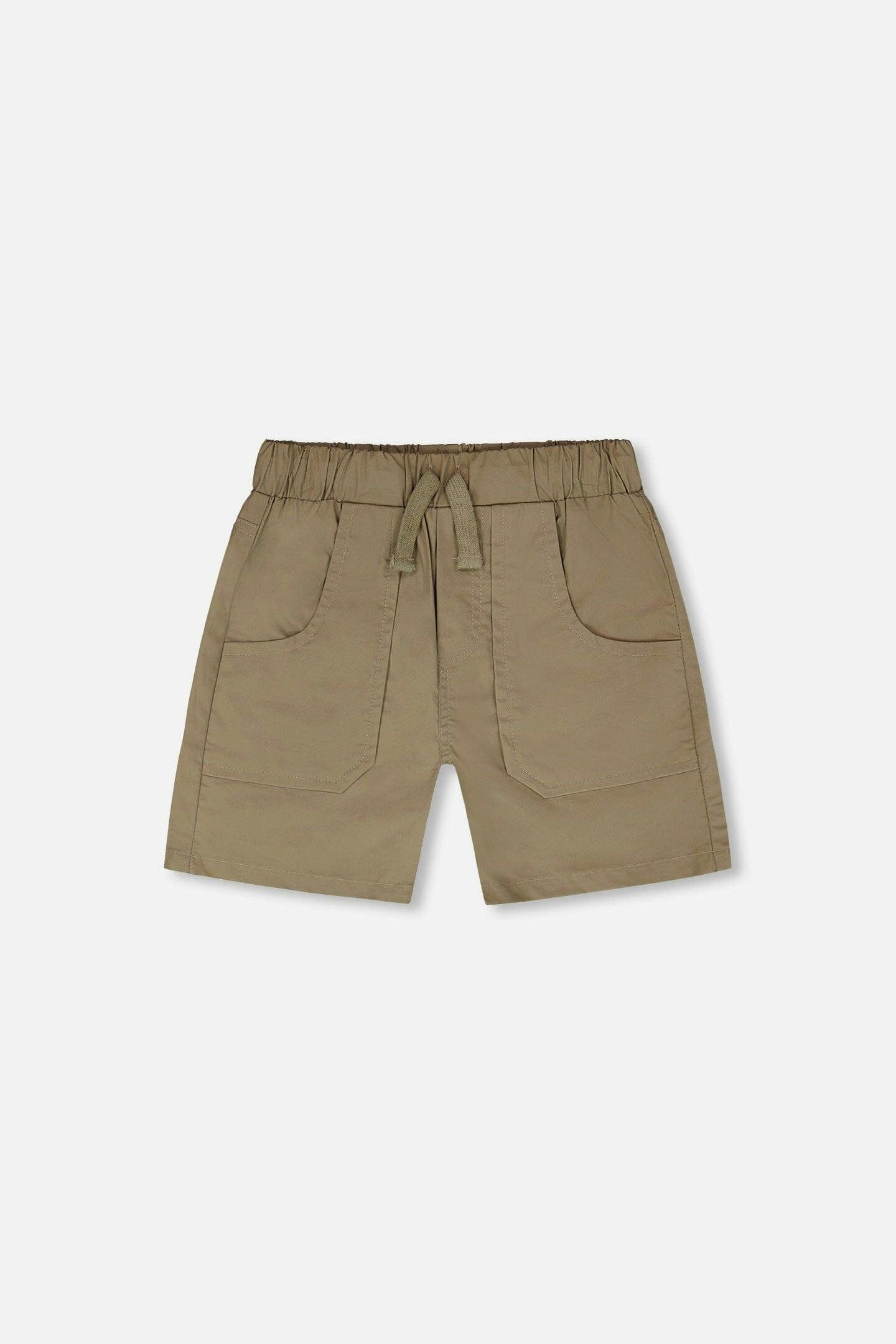 Parachute Shorts With Patch Pockets